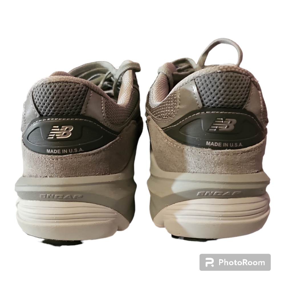 EUC New Balance 990v6 gray running shoes, size 14EEEE. - Picture 5 of 10
